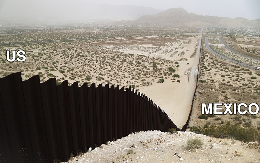 Người di cư tiếp tục tràn qua biên giới Mỹ-Mexico